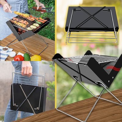 Grill portatile pieghevole per barbecue | GRILLOMATE