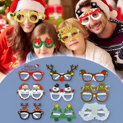Occhiali di Natale (9 pezzi) | PAPERGLASSES