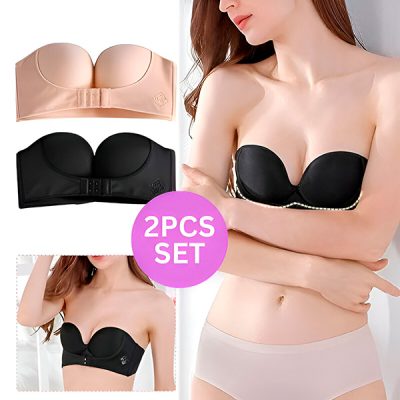 Reggiseno senza spalline (2 pezzi) | GLAMBRA