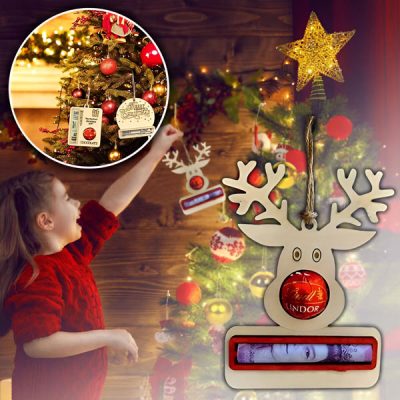 Decorazione natalizia con fermasoldi | ORNATASTIC